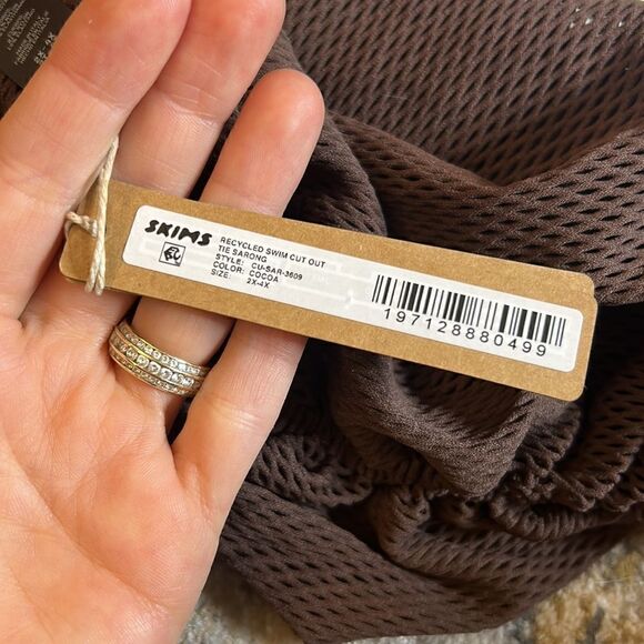 NWT SKIMS cut out tie sarong 2x-4X - Picture 5 of 6